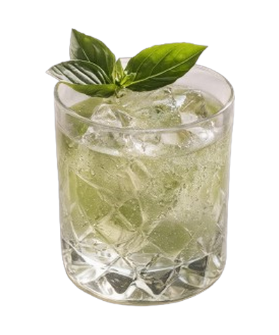 Basil Kiwi Smash